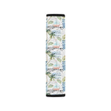 Sailboat Pattern Theme Car Seat Belt Cover