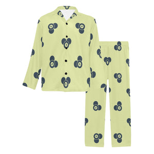 Billiard Ball Pattern Print Design 05 Men's Long Pajama Set