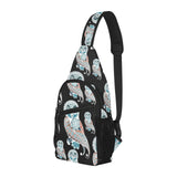 Owl Tribal Pattern All Over Print Chest Bag