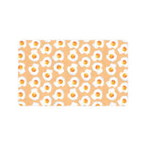 Fried Eggs Pattern Print Design 01 Doormat