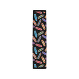 Skate Board Pattern Print Design 04 Car Seat Belt Cover