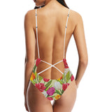 Colorful Tulip Pattern Women's One-Piece Swimsuit