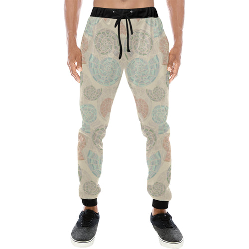 Shell Pattern Unisex Casual Sweatpants