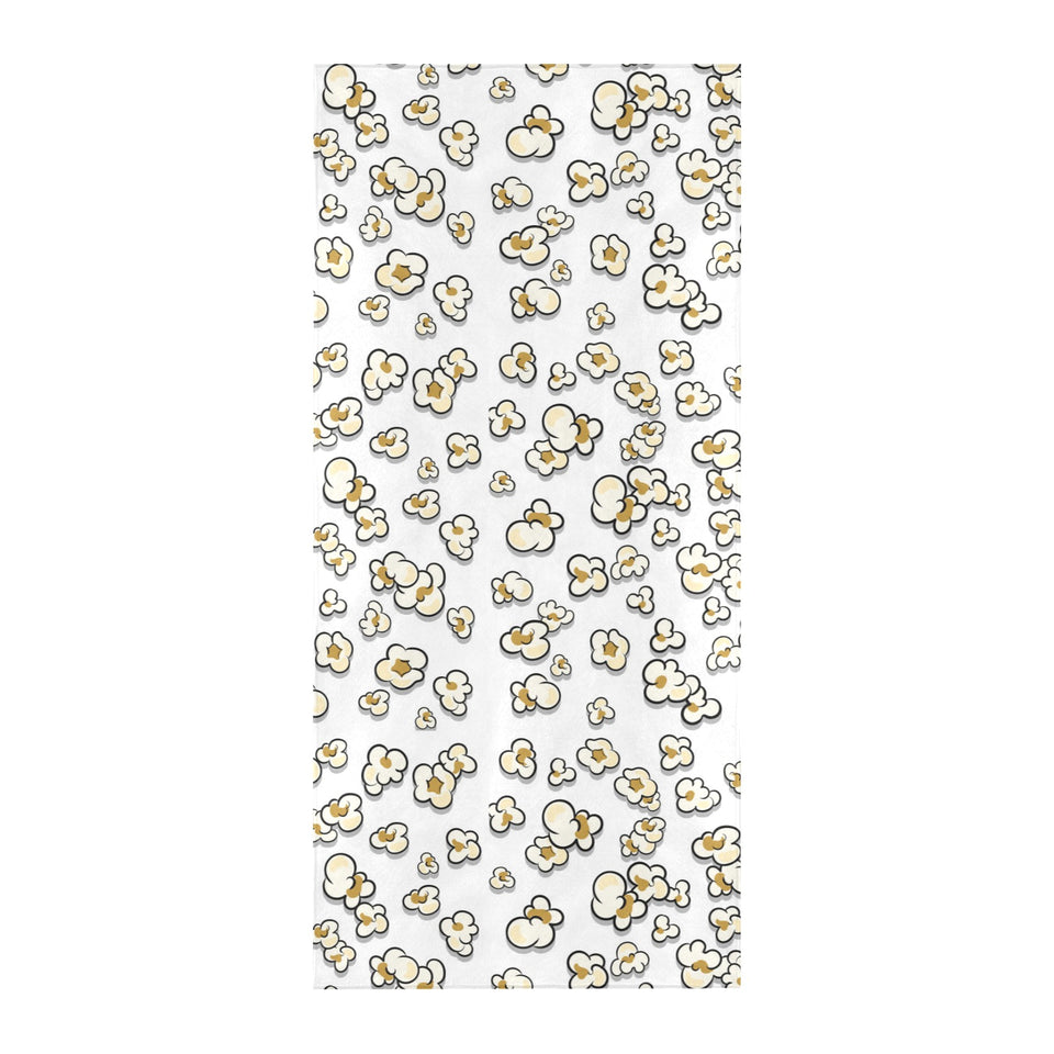 Popcorn Pattern Print Design 04 Beach Towel