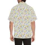 Hippopotamus Pattern Print Design 05 Men's All Over Print Hawaiian Shirt (Model T58)