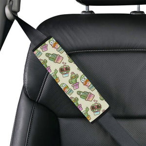 Cute Cactus Pattern Car Seat Belt Cover