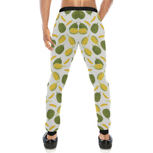 Durian Pattern Background Unisex Casual Sweatpants