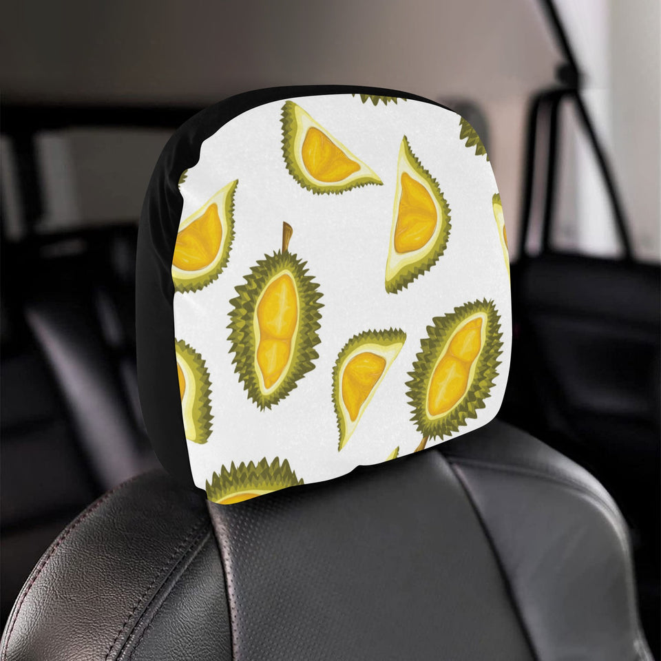 Durian Pattern Car Headrest Cover