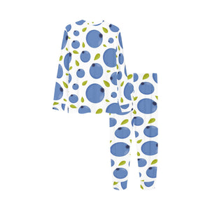 Blueberry Pattern Kids' Boys' Girls' All Over Print Pajama Set