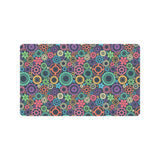 Gear Pattern Print Design 02 Doormat