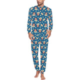 Popcorn Pattern Print Design 03 Men's All Over Print Pajama