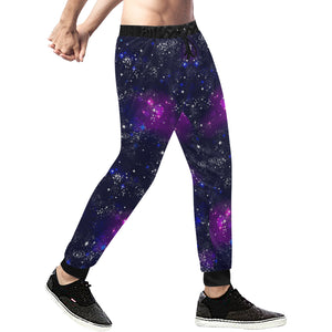 Space Galaxy Pattern Unisex Casual Sweatpants