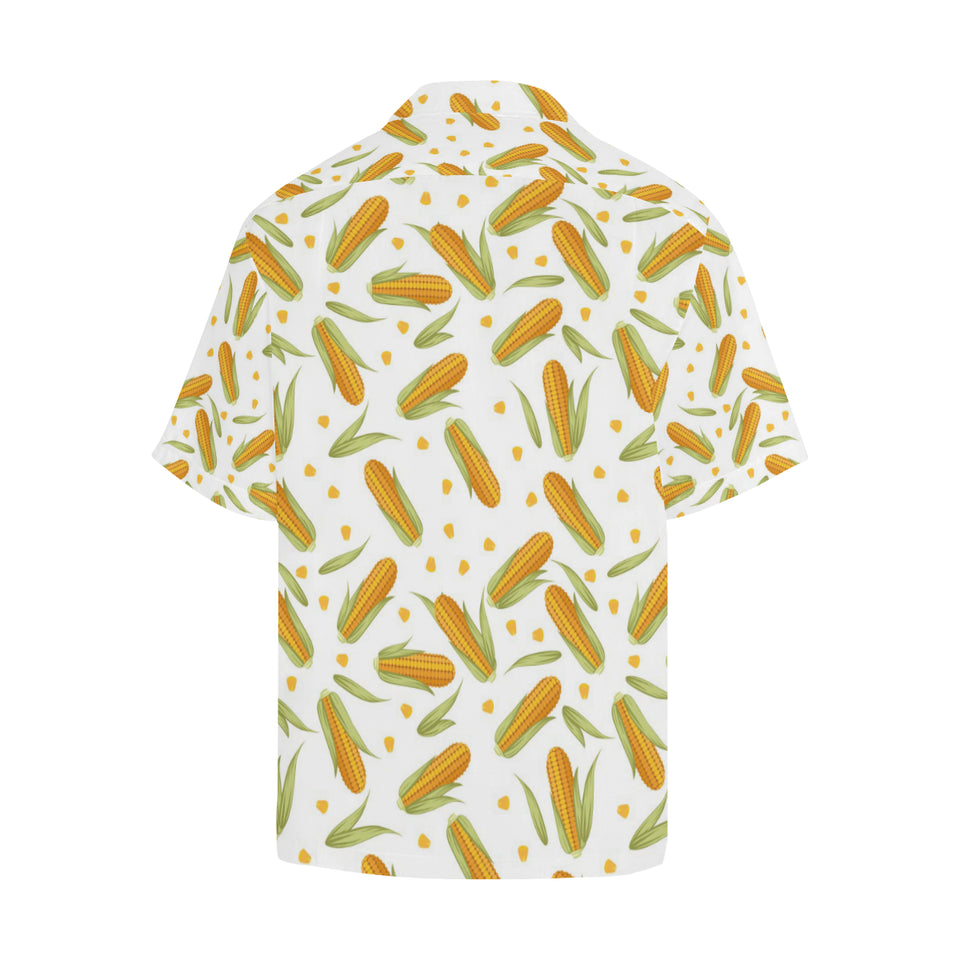 Corn Pattern Print Design 04 Men's All Over Print Hawaiian Shirt (Model T58)