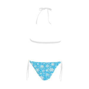 Snowflake Pattern Sexy Bikinis Two-Pieces Swimsuits