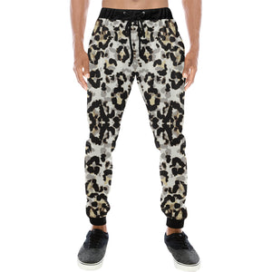 Leopard Skin Pattern Unisex Casual Sweatpants