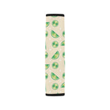 Lime Pattern Car Seat Belt Cover