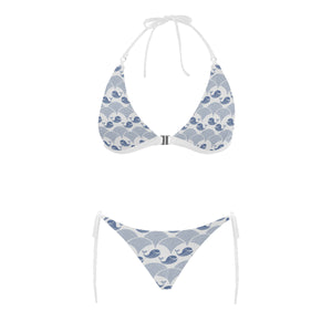 Whale Pattern Sexy Bikinis Two-Pieces Swimsuits