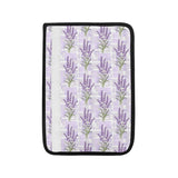 Lavender Pattern Theme Car Seat Belt Cover