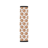 Pretzels Pattern Print Design 05 Car Seat Belt Cover