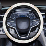 Cute Shiba Inu Heart Pattern Car Steering Wheel Cover