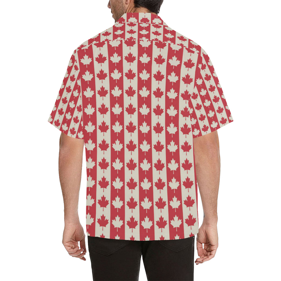 Canada Pattern Print Design 03 Men's All Over Print Hawaiian Shirt (Model T58)