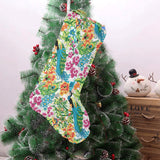 Colorful Peacock Pattern Christmas Stocking