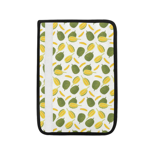 Durian Pattern Background Car Seat Belt Cover