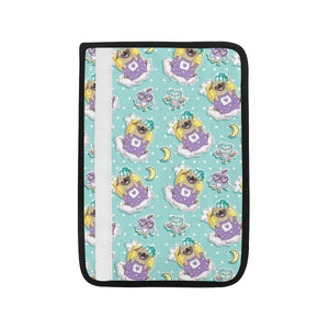 Pug Sweet Dream Pattern Car Seat Belt Cover