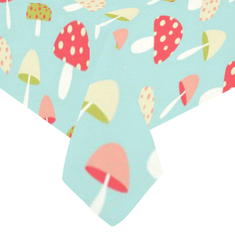 Mushroom Pattern Background Tablecloth