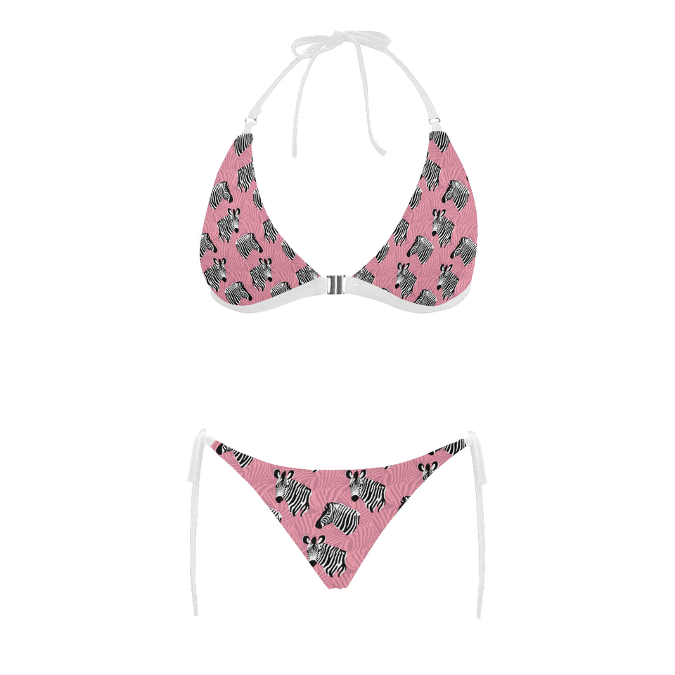 Zebra Head Pattern Sexy Bikinis Two-Pieces Swimsuits