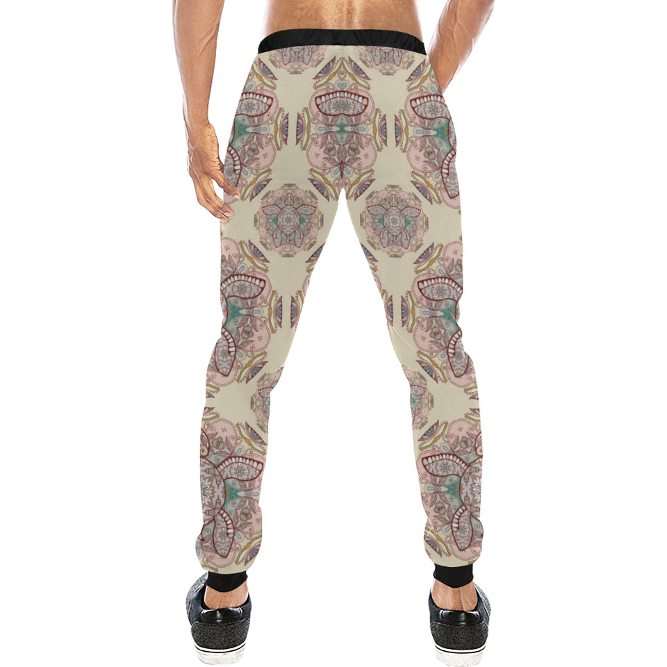 Sea Turtle Tribal Pattern Unisex Casual Sweatpants