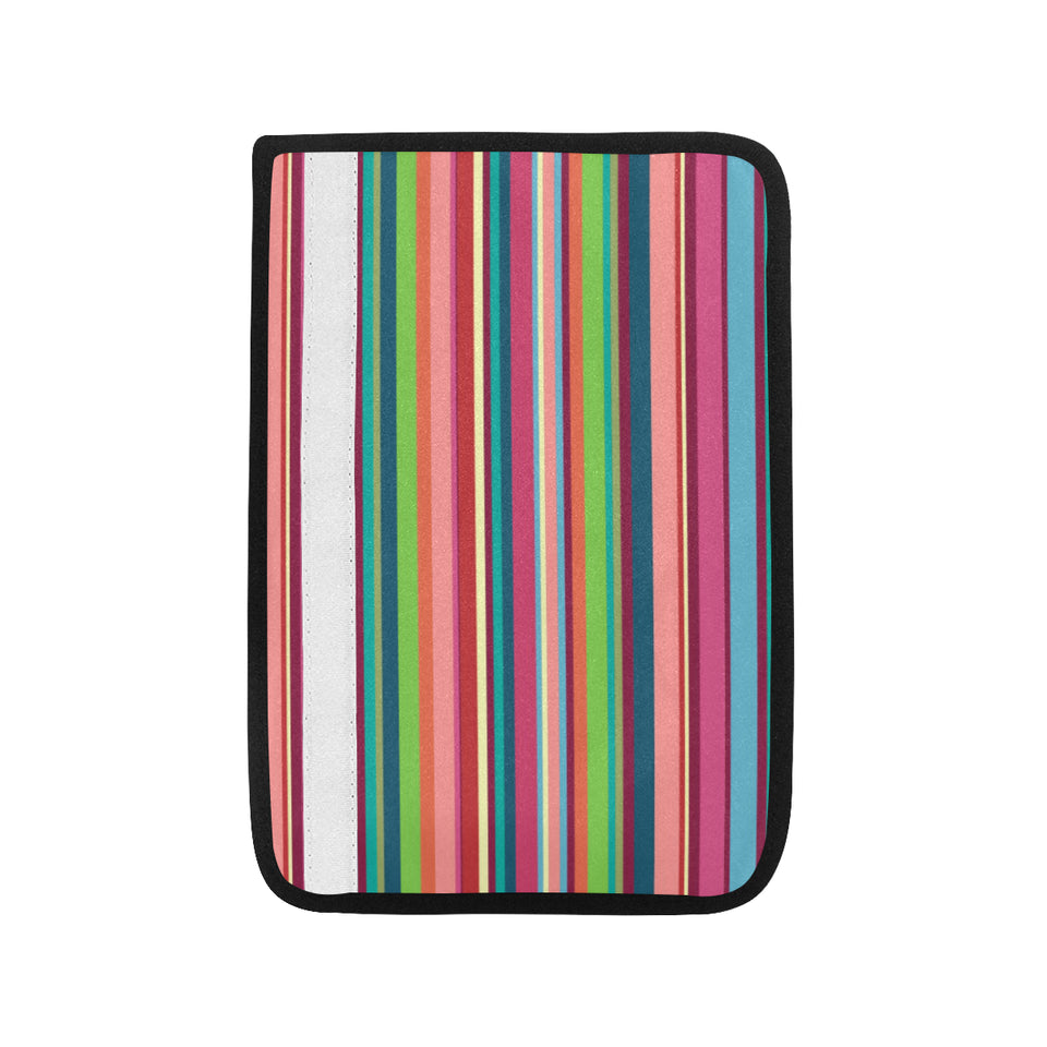 Rainbow Stripe Pattern Car Seat Belt Cover