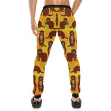 Otter Pattern Unisex Casual Sweatpants