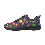 Candy Star Pattern Men's Sneakers Black