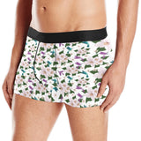Hummingbird Pattern Print Design 01 Men's All Over Print Boxer Briefs Men's Underwear