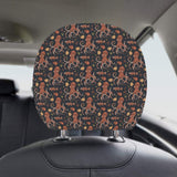 Octopus Pattern Car Headrest Cover