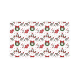 Hedgehog Pattern Print Design 05 Doormat