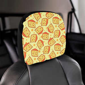 Cheese Pattern Car Headrest Cover