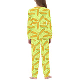 Corn Pattern Print Design 03 Kids' Boys' Girls' All Over Print Pajama Set