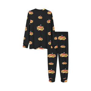 Sandwich Pattern Print Design 03 Kids' Boys' Girls' All Over Print Pajama Set