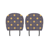 Sun Pattern Car Headrest Cover