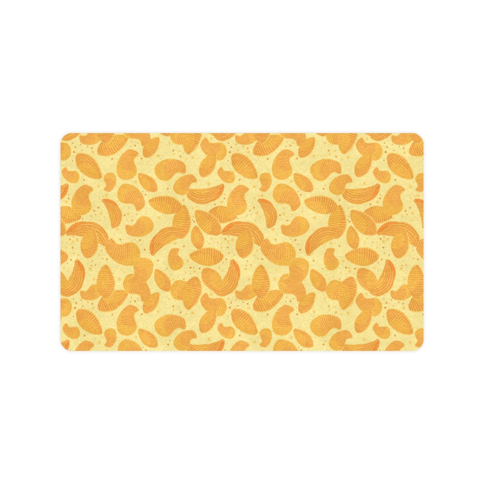 Potato Chips Pattern Print Design 04 Doormat