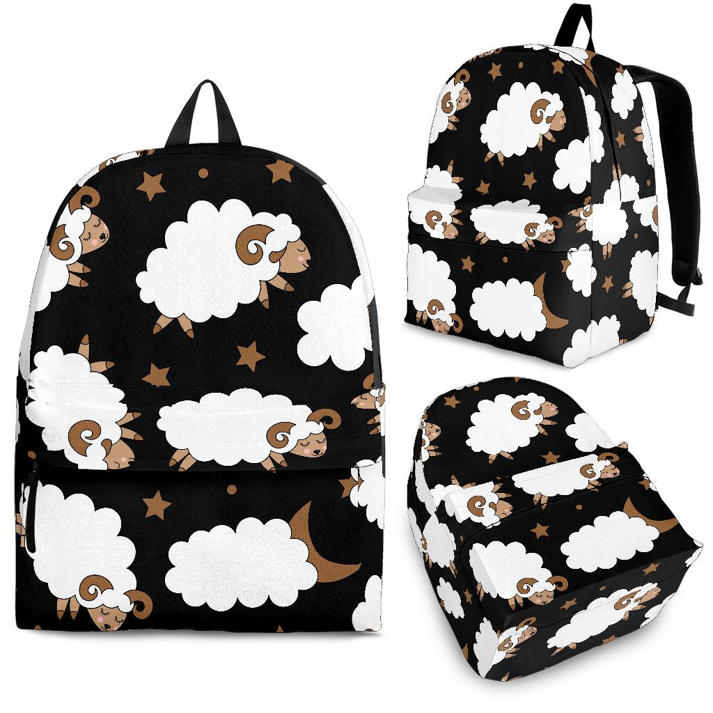 Cute Sheep Pattern Backpack