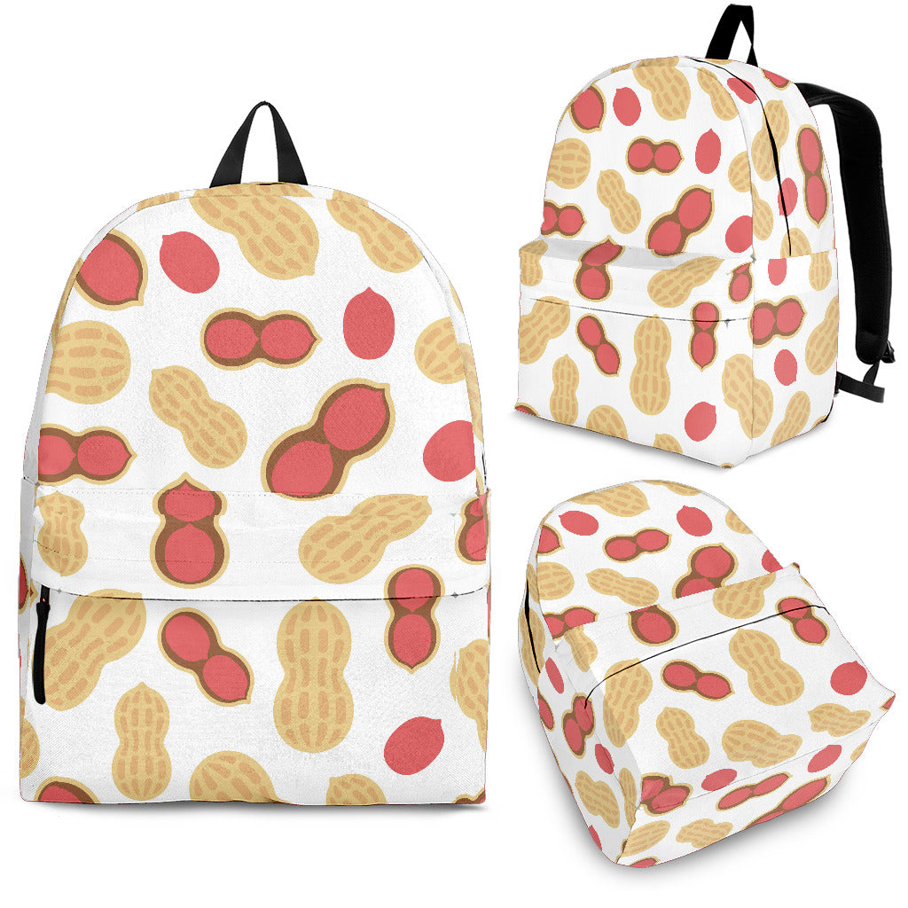 Peanut Theme Pattern Backpack