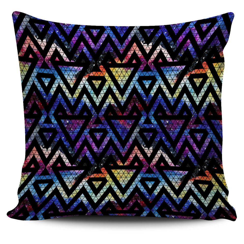 Space Colorful Tribal Galaxy Pattern Pillow Cover