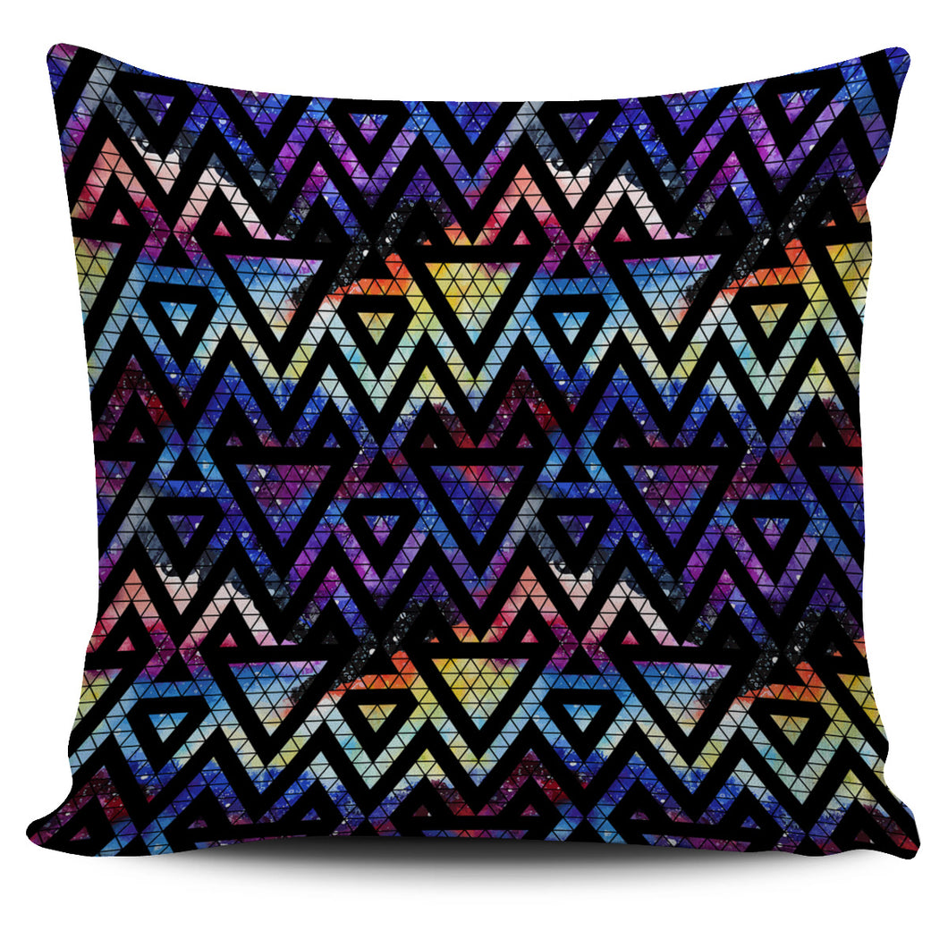 Space Colorful Tribal Galaxy Pattern Pillow Cover