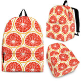 Sliced Grapefruit Pattern Backpack