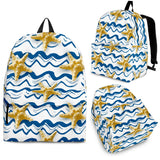 Starfish Pattern Backpack