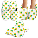 Horseshoes Pattern Print Design 03 Slippers