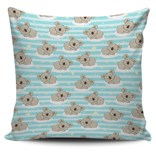 Sleep Koala Pattern Pillow Cover